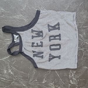 New York crop top